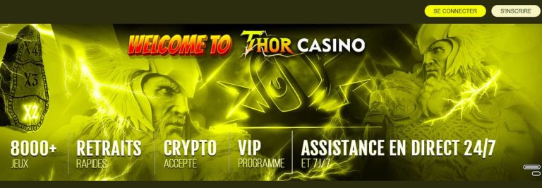 adhésion Thor Casino