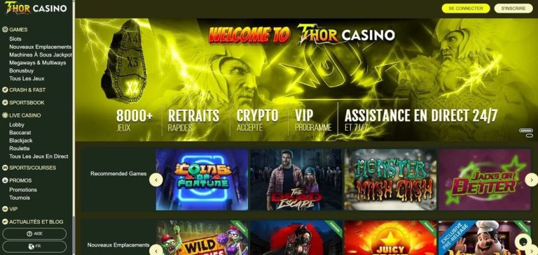 interface Thor Casino